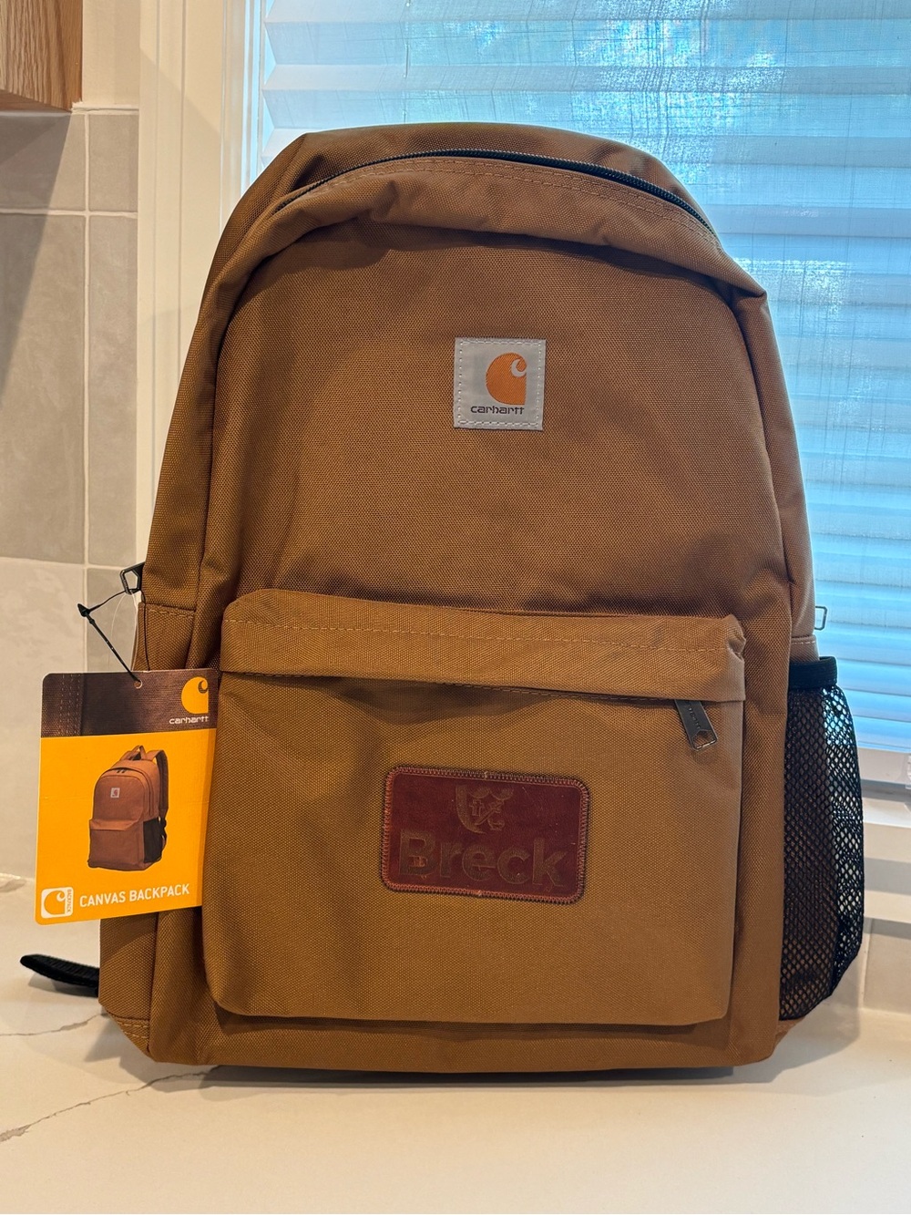 Carhartt brown backpack
